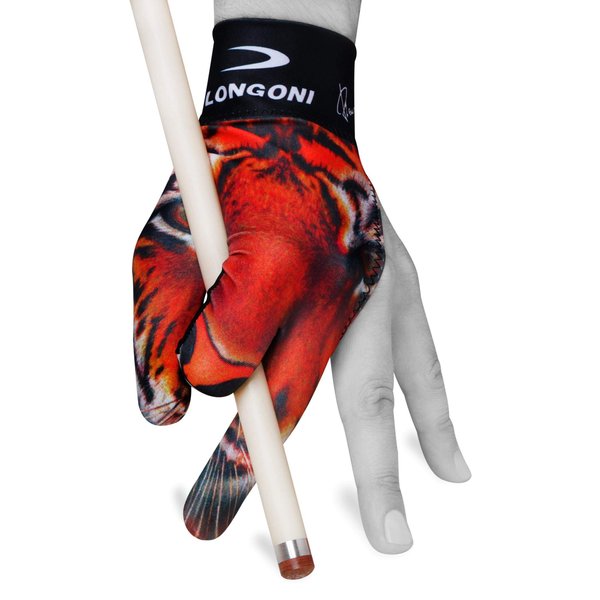 LONGONI Billiard POOL CUE GLOVE Tiger for Left hand