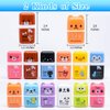 Sooez 12 Pack Pencil Erasers, Cute Erasers Pencil Eraser with Clean up Roller Pencil Eraser Shaving Roller Case Erasers for Party Favors Gift Supplies
