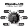 HERBOGANIC African Black Soap Liquid, Paste & Soap Bar,100% Raw Pure Natural From Ghana Face & Body Wash Supports Moisturizing,Dry Skin, Scars and Dark Spots (16 Oz Each)