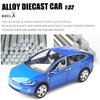 1:32 Scale Car Model X90 Alloy 1/32 Diecast Model Car w/Sound & Light Pull Back Model Mini Vehicles Toys for Kids Gift Lovers Collection