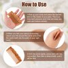 Birthing Comb For Labor Pain, Wooden Natural Labour Comb with Affirmation Essentials Hair Comb with Expectant Mom Must Haves Childbirth for Pregnancy Delivery Women