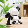 Cute Panda Mini Building Blocks Sets for Goodie Bags, Not Compatible with Lego Animals, 1325 PCS Micro Mini Building Toy Bricks for Adults, Party Favors for Kids Boys Girls 12-14