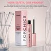 ForChics ForBrow Eyebrow Growth Serum For Thicker Brows - Natural & Organic Conditioner For Fuller and Thick Eyebrows | Vegan & Cruelty-Free Formula | New Innovative Peptides - [0.10 fl. oz/ 3ml]