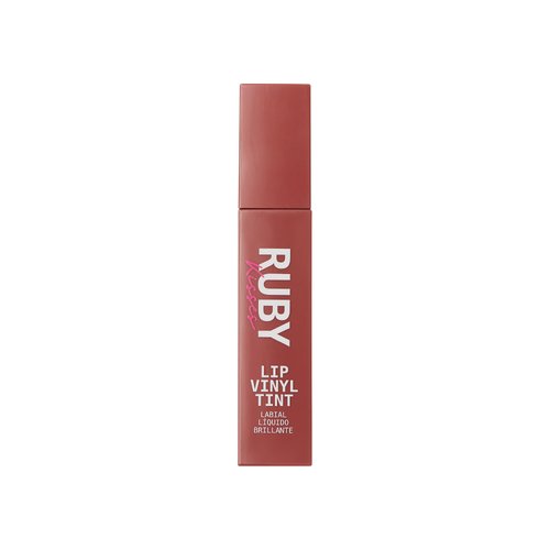 Ruby Kisses Lip Vinyl Tint - High-Pigment, Transfer-Proof, Smudge-Proof Liquid Lipstick, Soft-Satin Shine, Lightweight Makeup, Long-Lasting Lip-gloss, Full Coverage Color (PINK NUDE, 2.8mL)