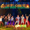 Camping Party Decorations Happy Camper Banner, Camping Theme Birthday Party Supplies for Boy Girl, Camp Adventure Baby Shower Indoor Outdoor Party Decor