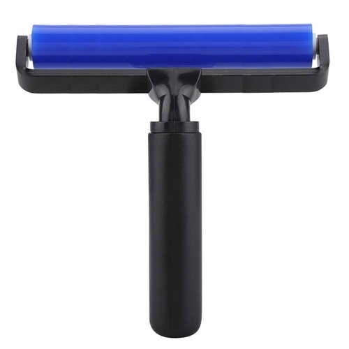 6 Inch Silicone Manual Roller Anti Static Cleaner Tool, Under The Action of Static Electricity, Small Impurities Will be Adsorbed on The Drum
