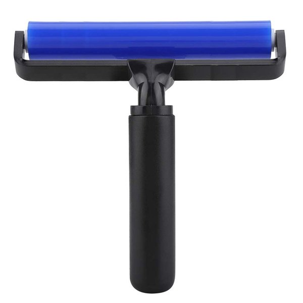 6 Inch Silicone Manual Roller Anti Static Cleaner Tool, Under The Action of Static Electricity, Small Impurities Will be Adsorbed on The Drum
