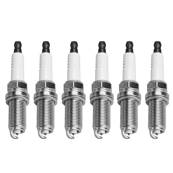 ENA Set of 6 Platinum Spark Plug Compatible with Acura Chrysler Dodge Hyundai Honda Kia Jeep ILX TL Durango Civic Cherokee Rondo Soul 2.0L 2.4L 3.5L 3.6L 3.7L 3.8L Vehicles Replacement for 97390