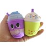 Frappe and Bubble Tea Set - 2 Ice Cream Drink Squishy Squeeze Stress Ball Soft Doh Filling - Like Shaving Cream - Sensory, Fidget Toy (Random Colors)