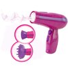 MEGAFUN Little Girls Beauty Hair Salon Toy Kit with Toy Hairdryer, Mirror & Other Accessories, Fashion Pretend Makeup Set for Kids