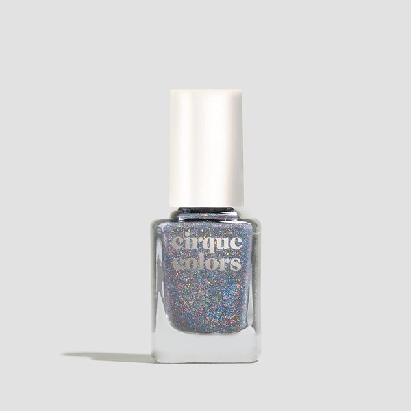 Cirque Colors Holographic Nail Polish - Delirium - Holographic Flake Top Coat - 0.37 fl. oz. (11 ml)
