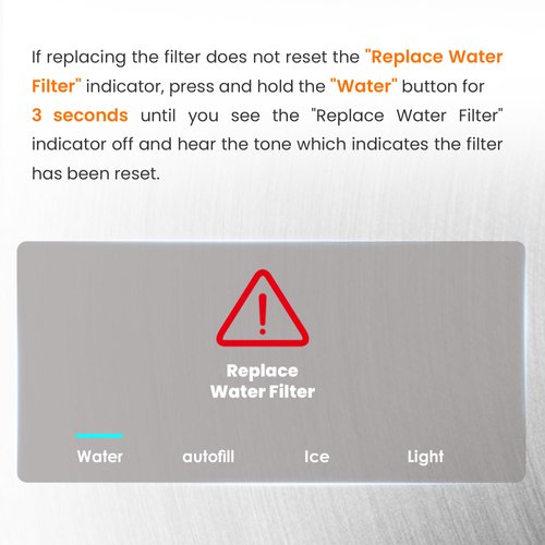 Maxblue Replacement for GE® RPWFE®, RPWF (with CHIP) Refrigerator Water Filter, Compatible with WSG-4, WF277, GFE28GMKES, PFE28KBLTS, GFD28GSLSS, PWE23KSKSS, GYE22HMKES, DFE28JSKSS, 3 Filters