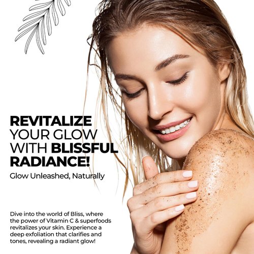 Bliss Vitamin C + Superfood Body Polish - Bliss exfoliating body polish works deep to exfoliate, clarify, and tone your skin and is created with ingredients full of superfoods, vitamins antioxidants.