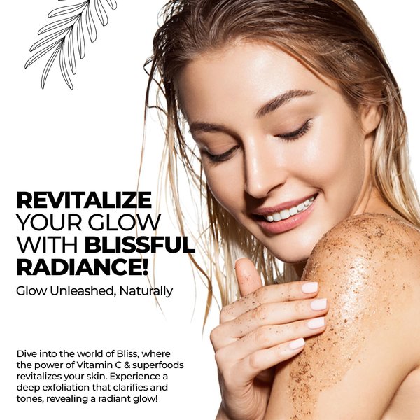 Bliss Vitamin C + Superfood Body Polish - Bliss exfoliating body polish works deep to exfoliate, clarify, and tone your skin and is created with ingredients full of superfoods, vitamins antioxidants.