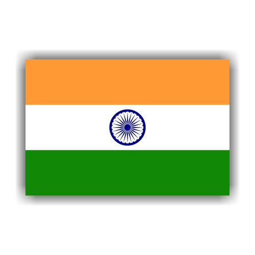 Womaha 30 Sheets India Flag Temporary Tattoos Fans Face Tattoo Stickers for Adults Kids Group Activity Props