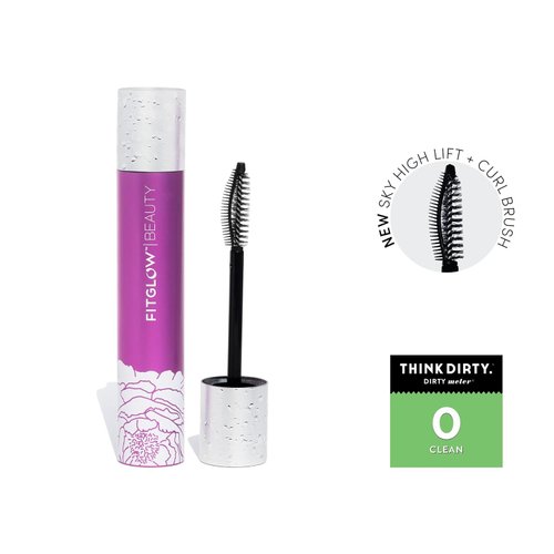 Fitglow Beauty - Natural Vegan Good Lash+ Mascara | Cruelty-Free, Woman-Owned Clean Beauty (Black, 0.3 fl oz | 8 ml)