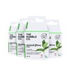 The Humble Co. Dental Floss (4pack) - Vegan, Waxed Dental Floss with Xylitol, 55 Yards of Adult and Kids Floss for Gum Care and Dental Care (Mint)