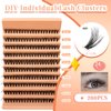 40D Mink Lash Extensions D Curl Volume Eyelashes 200PCS Cluster lashes Fluffy Mixed Lengthes from 9-16mm Eyelashes DIY false Wispy Eyelashes By Anforlin