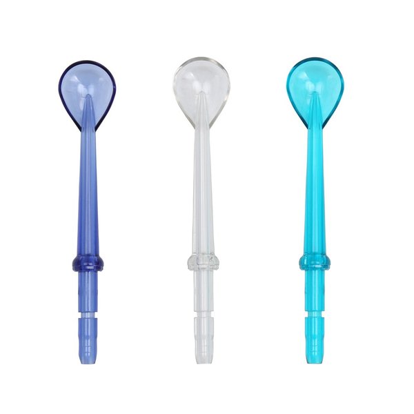 BettaWell Replacement for 3-PCS Tongue Cleanser Tips Compatible with Waterpik Water Flossers and Other Brand Oral Irrigators
