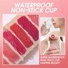 LANGMANNI 3 Colors Matte Liquid Lipstick Kit,Long Lasting & Waterproof Nude Lipgloss,High Pigmented Not Thick or Stick Lip Gloss Set For Women And Girls (B-#4#5#6)