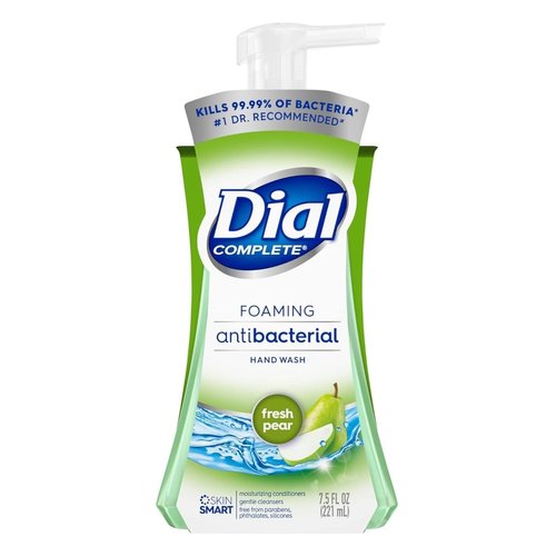 Dial Foaming Hand Wash 7.5 Ounce Anti-Bacterial Fresh Pear (Pack of 3)