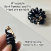 Spiral Hair Ties for Women - No Damage Coil Telephone Wire Hair Bands, Elastic Ponytail Holders, Hair Scrunchies and Accessories for Girls