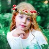 MEMOVAN Handmade Mushroom Crown Headband Woodland Headpiece Christmas Hair Wreath with Pine Berries Fairy Flower Floral Halo Headband Winter Holiday Tiara for Women Girl Holiday Decoration