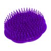 TOPMED ETS Hair Scalp Exfoliator Brush, Dandruff Cleaning Brush, Shower Scalp Shampoo Brush for Home, Office, Travel and Pets Pack of 2 (Purple & Blue)