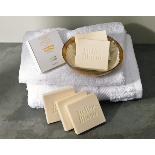 Atelier Bloem Mandarin & Citrus Bar Soap for Hands and Body - Kimpton Hotel Collection - Bath & Body - 1.3-Ounce Bars (Pack of 10)