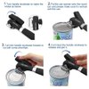 PAKITNER- Safe Cut Can Opener for Kitchen & Restaurant - handheld, Manual, Ergonomic Smooth Edge, Food Grade Stainless Steel Cutting