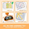 Handheld Game for Kids, Schulte Focus Training Machine with Flash Cards, Preschool Learning Toy, Educational Attention & Memory Trainer, Chrismas Birthday Gifts for Boys and Girls Ages 6-12