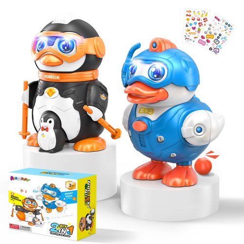 AEROQUEST Parts and Pieces Toddler Toy for Kids Ages 3-5, Take Apart Toys with Animal Sound and Light Effect, Preschool Building Toys for 3 4 5 6 7 Year Old Boy Girls, Assemble Toy for Birthday Gifts