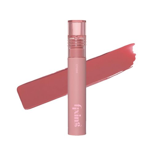 ETUDE Fixing Tint #05 Midnight Mauve (23AD) | Long Lasting High Pigmented Liquid Lipstick | Waterproof Lightweight Matte Finish Lip Stain | Full Coverage