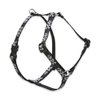 LupinePet Originals 1/2" Bling Bonz 12-20" Adjustable Roman Dog Harness for Small Dogs