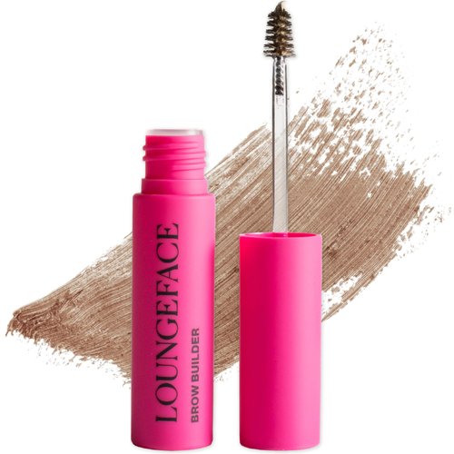 Loungeface Brow Builder - Cream Gel Formula: Instant Lift, Natural Full Look, Super Quick, Pigment & Hold - Tapered Precision Wand - Vegan & Cruelty Free Beauty, Eyebrow Tint, Makeup Women (Taupe)