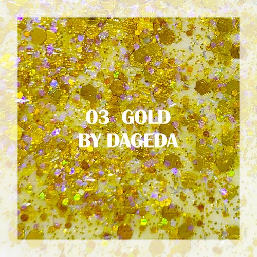 DAGEDA Gold Body Glitter Stick, Mermaid Face Glitter Makeup Holographic Sequins, Hair Glitters Eyeshadow Body Shimmer for Rave Accessories,Glitter Face Paint for Women Rave Festival