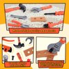 Kids Tool Set,MAGIC4U 26PCS Toddler Tool Set with Tool Bag,8 Tools Equipements,Pretend Play Construction Kits for Kids Age 3-6 Years Old,Toddler Boy Toys