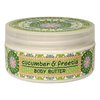 Greenwich Bay Trading Co. Scented Botanic Body Butter - Luxurious Hydration with Shea & Cocoa Butter, Enriched with Vitamin E - 8 Ounce Tub (8 oz., Cucumber & Freesia)
