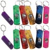 3 in 1, Whistle / Compass / Flash Light Key Chain - Set of 12 - Handouts and Party Favors
