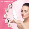Stainless Steel Gua Sha Facial Tools-Massage Tool, Guasha for Face-Face Sculpting Tool Skin Care, Gua Sha Scraping Massage Tool Used for Face, Eyes, Neck and Body
