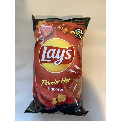 Frito Lay, Lay's Flamin' Hot Potato Chips, 7.75oz Bag (Pack of 3)