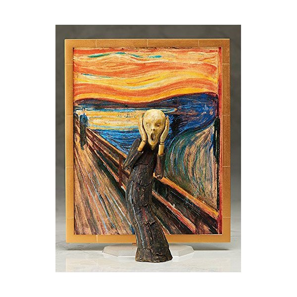 FREEing Table Museum The Scream Figma Action Figure