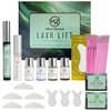 Hind Herbal Set of 32 Premium Lash Lift Kit, Curling Eye Lash Perm Lift Kit with Eye Lash Growth Serum, Perm Lotions, Eye Gel Patches, Glue, Mascara Brushes, Cotton Swabs and Size Lift Pads