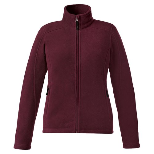 Ash City - Core 365 Ladies' Journey Fleece Jacket M BURGUNDY