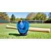 PHINIX 9" Baseball Glove Tee Ball Mitts and Foam Ball for Kids Beginner Play Training Right Hand Throw Blue