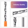 SpeTool Compression Spiral Router Bit 1/2 Inch Shank 3 Inch Cutting Length Extra Long UP&Down CNC Router Bits for Woodworking Milling Slot Mortise