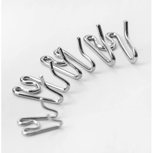 Herm SPRENGER Ultra-Plus Prong Dog Training Collar, 3.0 mm x 18" Neck Size, 3.0 mm x 22" Chain Length, Steel Chrome Plated Dog Prong Collar, Pinch Collar for Dogs, Dog Correction Collar