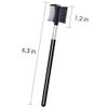 4 PCS Eyebrow Brush and Comb,Makeup Eyelash Comb,Portable Spoolie Brushes for Eyelashes Extension