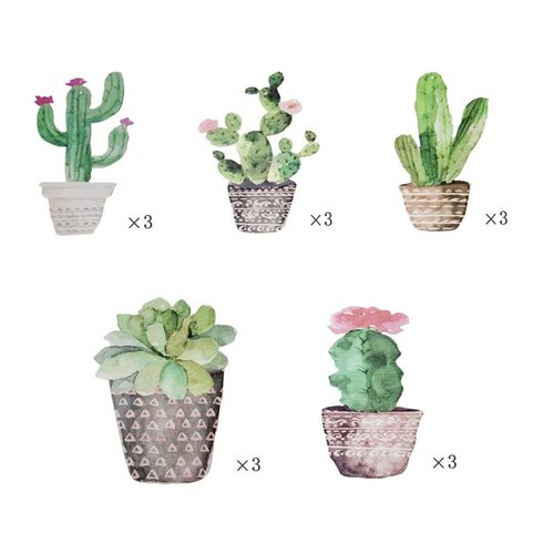 HADEEONG Cactus Hawaiian Party Decorations Hanging Swirl Decorations - Mexican Fiesta Party Decorations Ceiling Decor, Birthday Baby Shower Favor Supplies Decor 30pcs