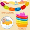 Baby Bath Toys for Kids Ages 1-3,13 Pcs Bathtub Toys for Babies 6-12-18 Months, Mold Free Bath Toys Toddlers 2-4 Years Old,Stacking Cups & Watering Can,Water Table Toys for Infants Boys Girls 1 2 3 4